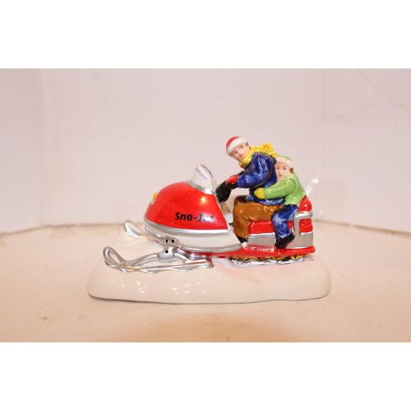 Dept 56 Snow Village - Sno-Jet Snowmobile - Picture 1 of 4